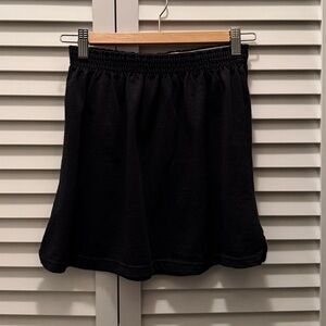 Soffe Black Elastic Waistband skirt